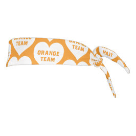 Acessório de Cabelo da Equipe Laranja da Guerra de
