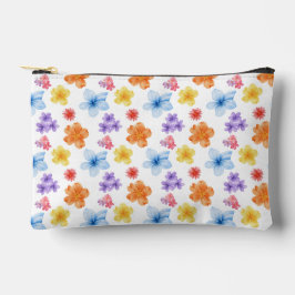 Acessórios de Impressão floral Saco de cosmética