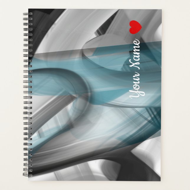 Acessórios de Tendência do Planejador Abstrato Blu (Frente)