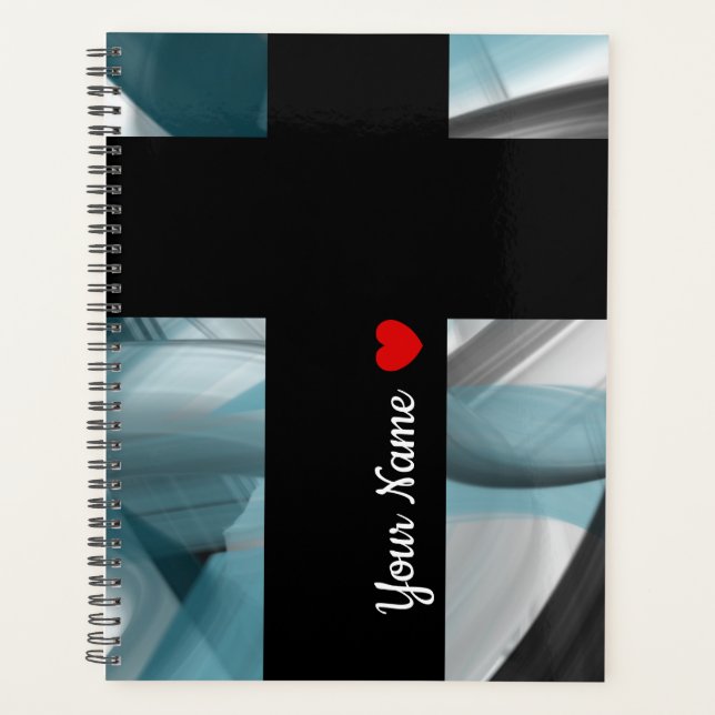 Acessórios de Tendência em Planejadores Azul Ocean (Frente)