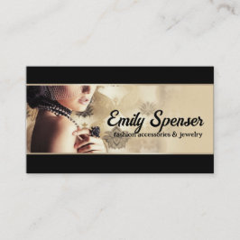 Acessórios para moda e Cartão de visita de joalhar