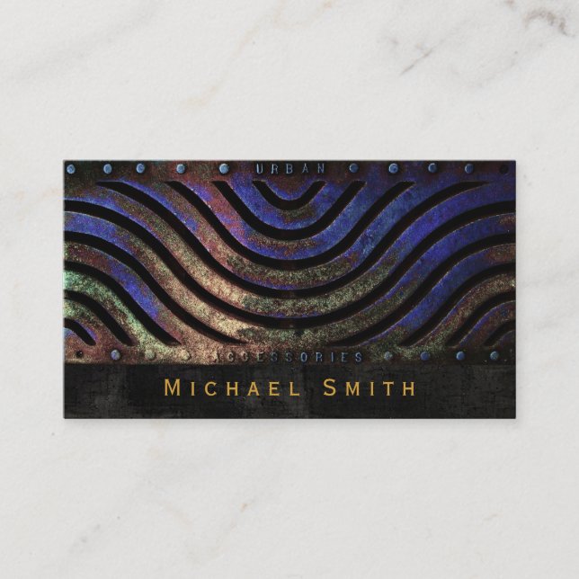 Acessórios Urbanos ~ Cartão de visita (Frente)