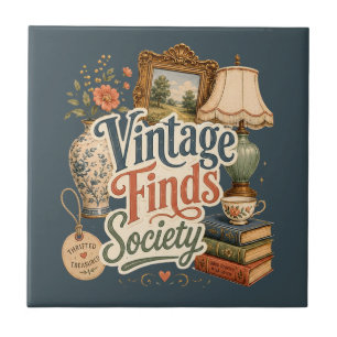 Achados Vintage Tesouros Cottagecore Azul 