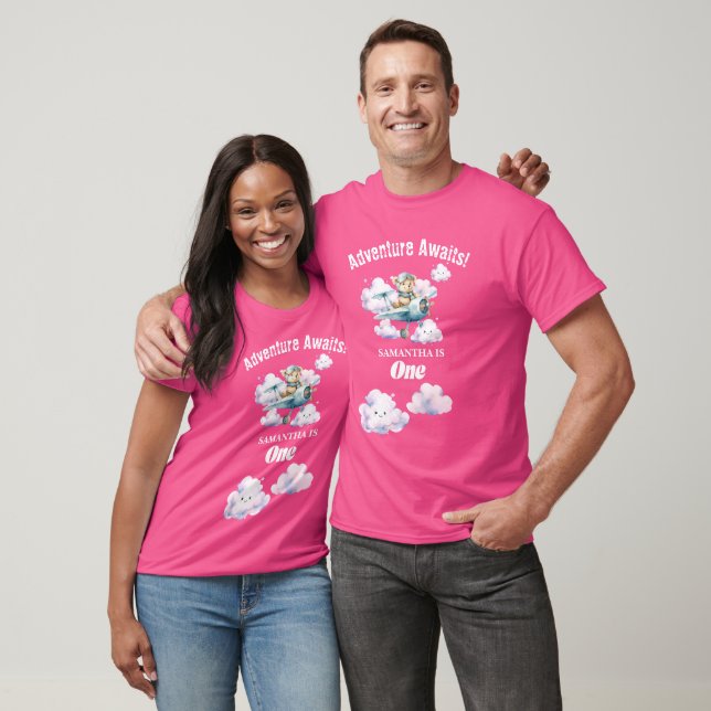 Acima, Acima e Celebre: Camiseta de Aniversário do (Unissex)