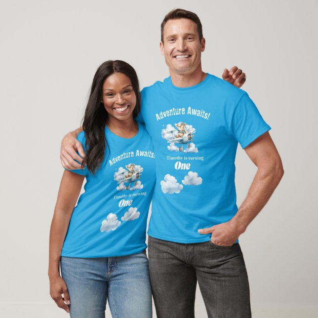 Acima, Acima e Celebre: Camiseta de Aniversário do (Unissex)