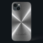 Aço inoxidável prateado<br><div class="desc">Metálico de aço inoxidável prateado. Por favor,  remova / troque "Elizabeth" antes da compra. Design está disponível em outros produtos.</div>