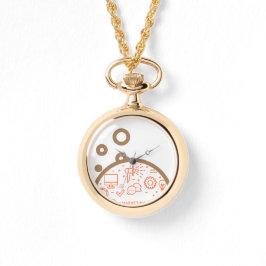 Aço sem mancha - Relógio Negro