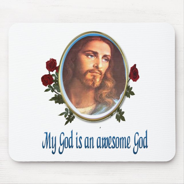 Açod Amazing Mouse pad cristão (Frente)