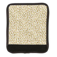 Glitzy Glam Dourada Glitter Leopardo