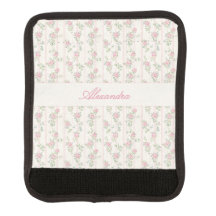 Monograma Floral Rosa Personalizado