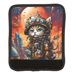 Acolchoado De Alça Steampunk Cat I