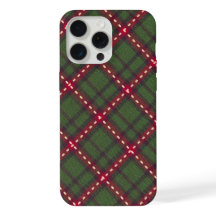 Aconchegante Natal Festivo Xadrez Verde e Vermelho