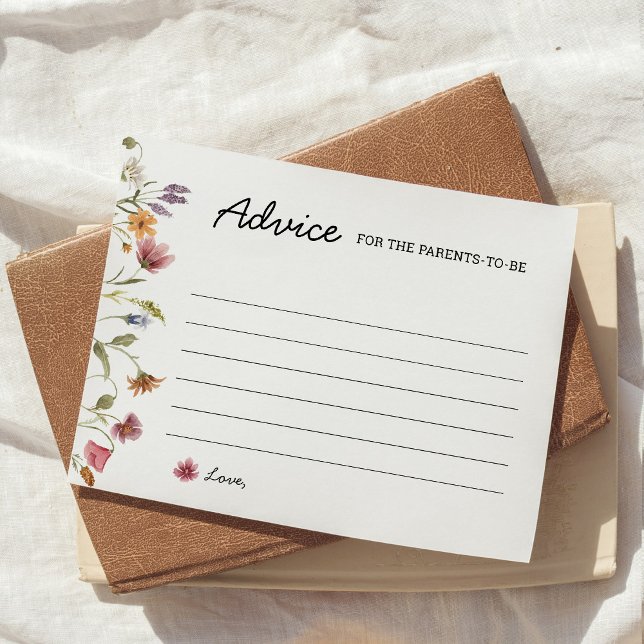 Aconselhamento De Bebê De Flor Selvagem Para Os Pa (Criador carregado)