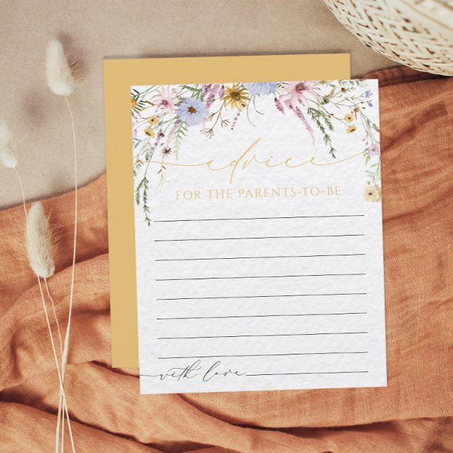 Aconselhamento De Bebê De Flor Selvagem Para Os Pa (Criador carregado)