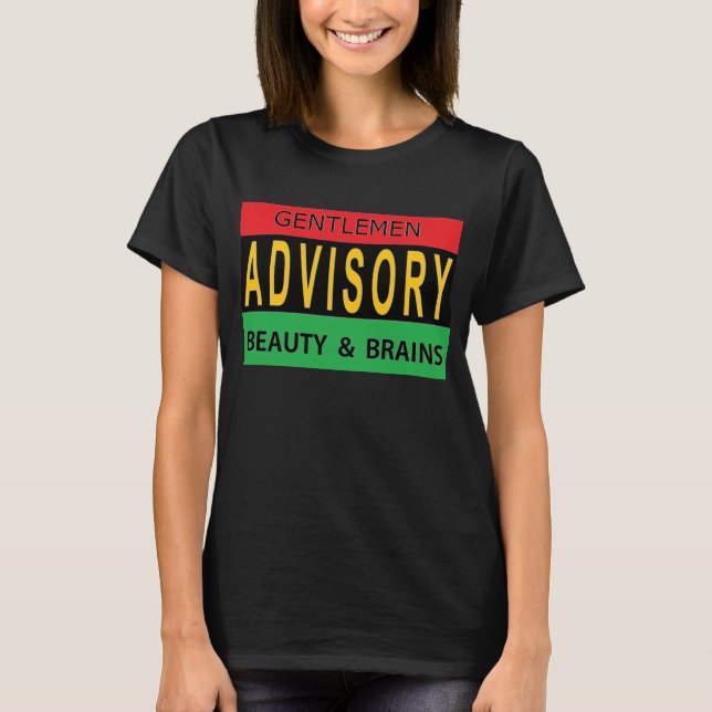 Aconselhamento de Cavalheiros - Camisa de Beleza e (Frente)