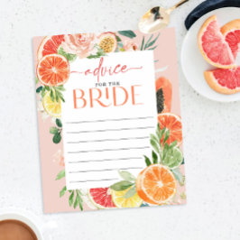 Aconselhamento De Citros Tropicais Para A Noiva