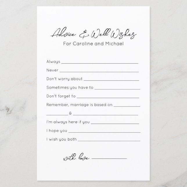 Aconselhamento e boas intenções - Jogo do Chá de p (Frente)