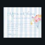 Aconselhamento e desejos Cartão Azul<br><div class="desc">Aconselhamento e desejos Retrato Azul dos itens de correspondência do cartão de mercado disponíveis.</div>