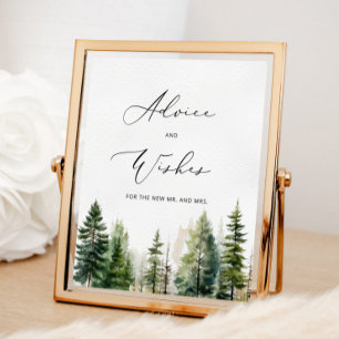 Aconselhamento e desejos em Woodland para a Poster