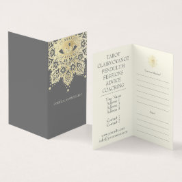 Aconselhamento Espiritual, Psíquico - Cartão de vi