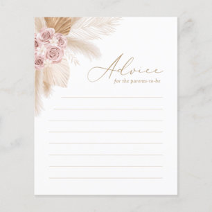 Aconselhamento para Chá de fraldas Boho Pampas Gra