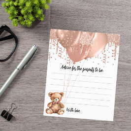 Aconselhamento para chá de fraldas de ursos de pel