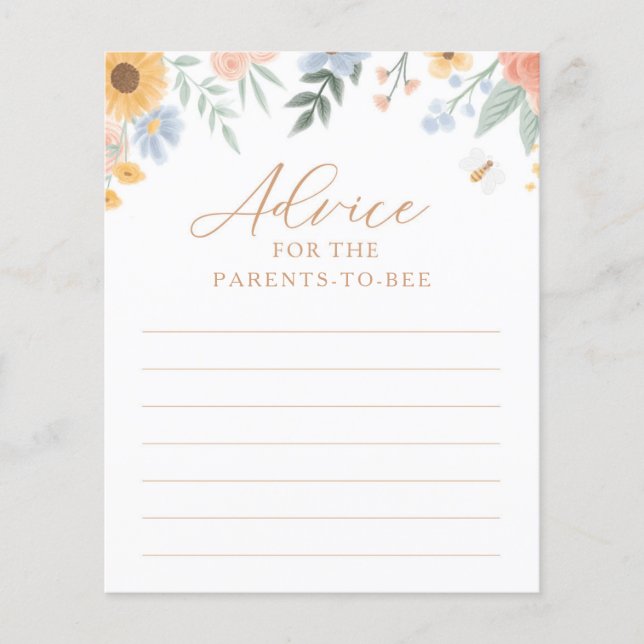 Aconselhamento para Jogo de Chá de fraldas de Abel (Frente)