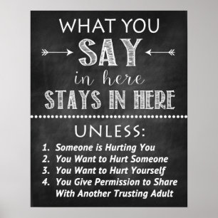 Aconselhando o poster do segredo do escritório