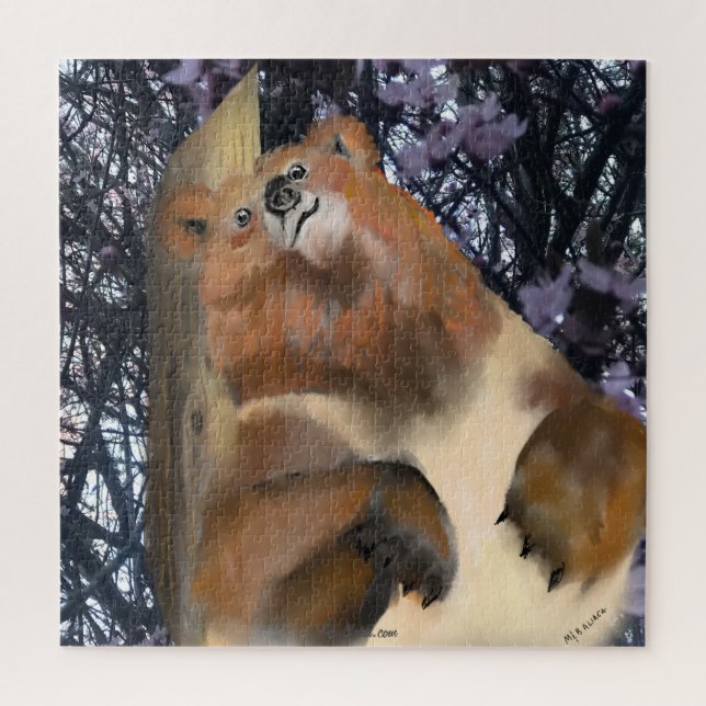 Acoplar Um Quebra-cabeça De Varsóvia Do Urso (Vertical)