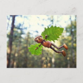 Acorn elf Ikaros flyer - cartão postal