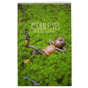 Acorn Elves / Calendário fotográfico Dubanci