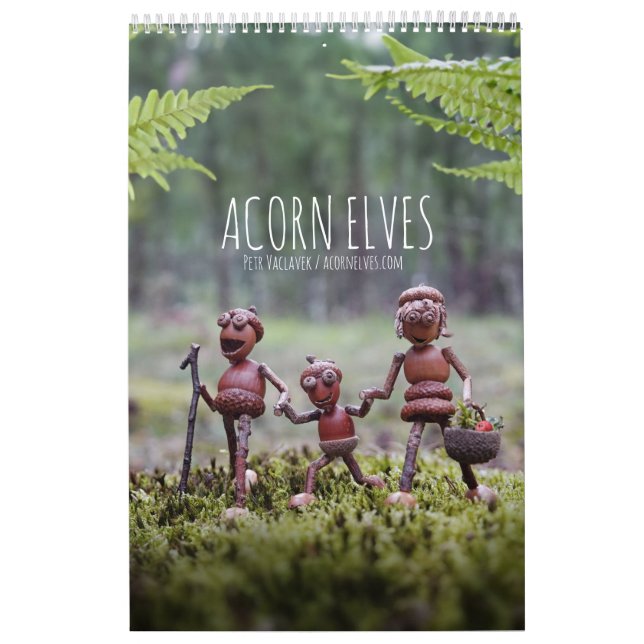 Acorn Elves / Calendário fotográfico Dubanci (Capa)
