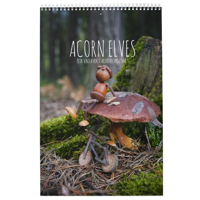 Acorn Elves / Calendário fotográfico Dubanci (Capa)