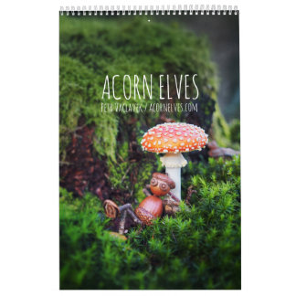 Acorn Elves / Calendário fotográfico Dubanci