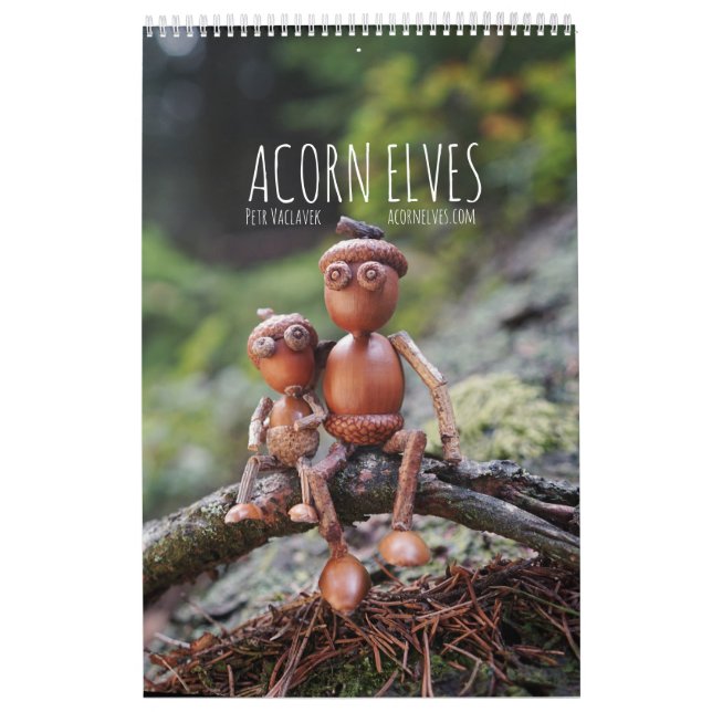Acorn Elves / Calendário fotográfico Dubanci (Capa)