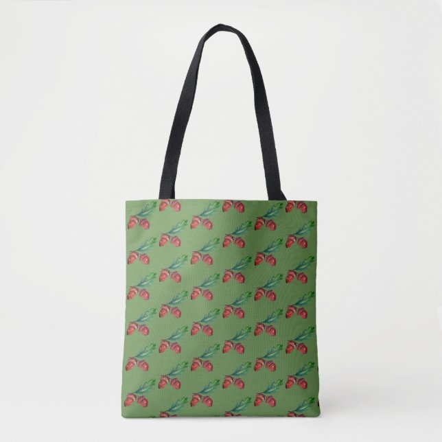 Acorns Drawing, Fall Bolsa (Frente)