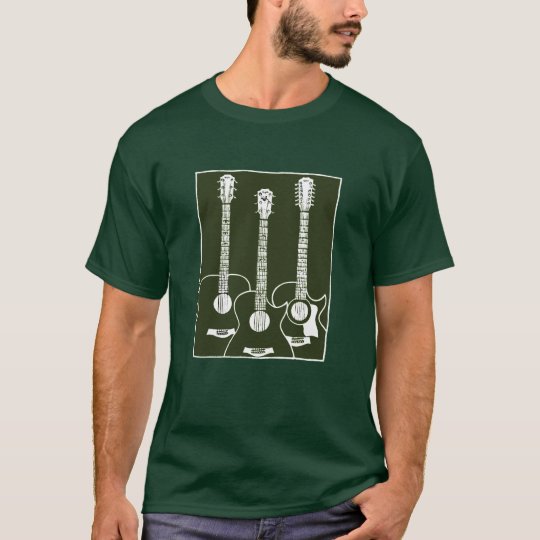 acoustic guitars camiseta