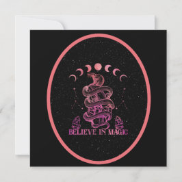 Acredita Na Praça Magic Celestial Wiccan Art Flat