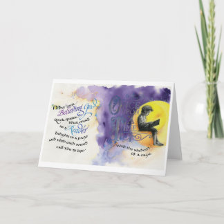 Acreditando em Deus/Leitor, Cartão de Saudação Dob