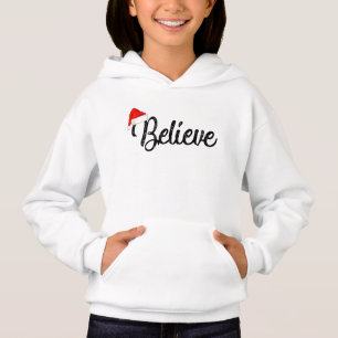 Acredite em Papai Noel - hoodie do Natal
