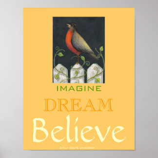 Acredite em Poster de Arte / Sally Coupe Jacobson