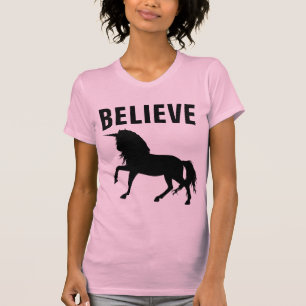 ACREDITE EM T-shirts UNICORN e camisas de suor