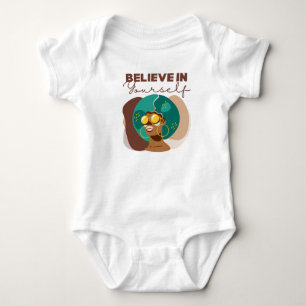 Acredite em você baby Camiseta