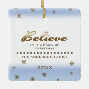 Acredite. Enfeites de natal de Fotografia Personal