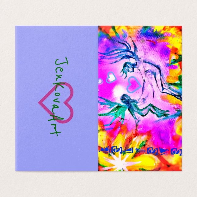 ACREDITE MINI CARTÕES DOS PAÍSES DAS FADAS <3 (Exterior Desdobrado)