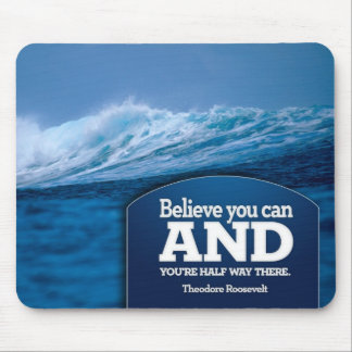 Acredite Mousepad inspirado