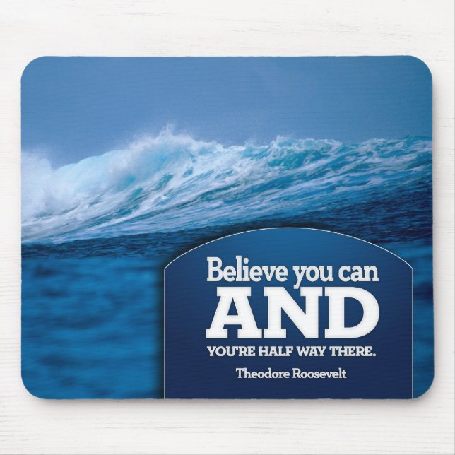 Acredite Mousepad inspirado (Frente)