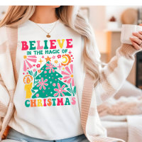 Acredite Na Magia Do Retro Boho De Natal