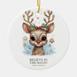 Acredite na Magia, Ornamento de Reinado de Natal