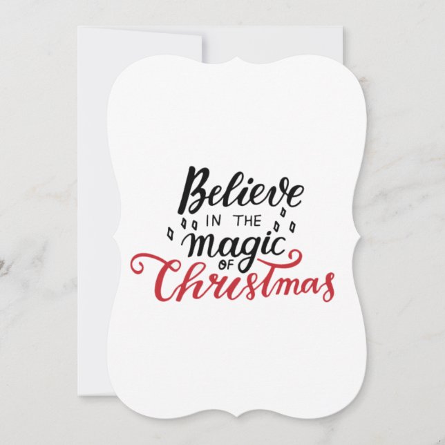 Acredite na Mágica do Natal (Frente)